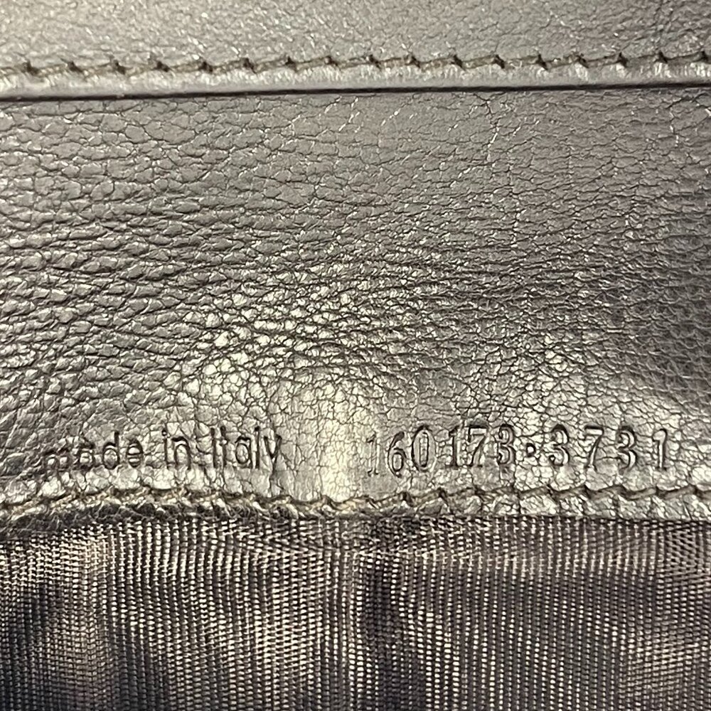 Yves Saint Laurent Vintage Muse Long Wallet in Black Calfskin Leather - Preowned - Picture 4 of 11